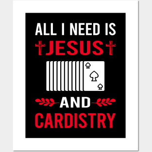 I Need Jesus And Cardistry Cardist Posters and Art